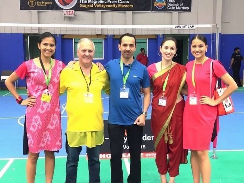 Regional Outfits in Gujarat Volley Masters
